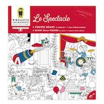 PIROUETTE CACAHOUETE Poster Geant - Coloriage - Le Spectacle