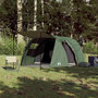 Voir la diapositive 3 : VIDAXL Tente de camping tunnel 4 personnes vert impermeable