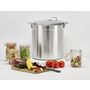 Voir la diapositive 2 : Guillouard Stérilisateur de bocaux en inox 37l tous feux sauf induction - 011510