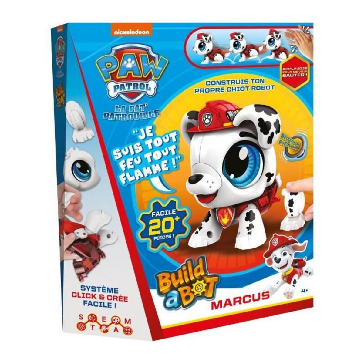 GOLIATH Build A Bot Paw Patrol - Robot Pat Patrouille Marcus - GOLIATH