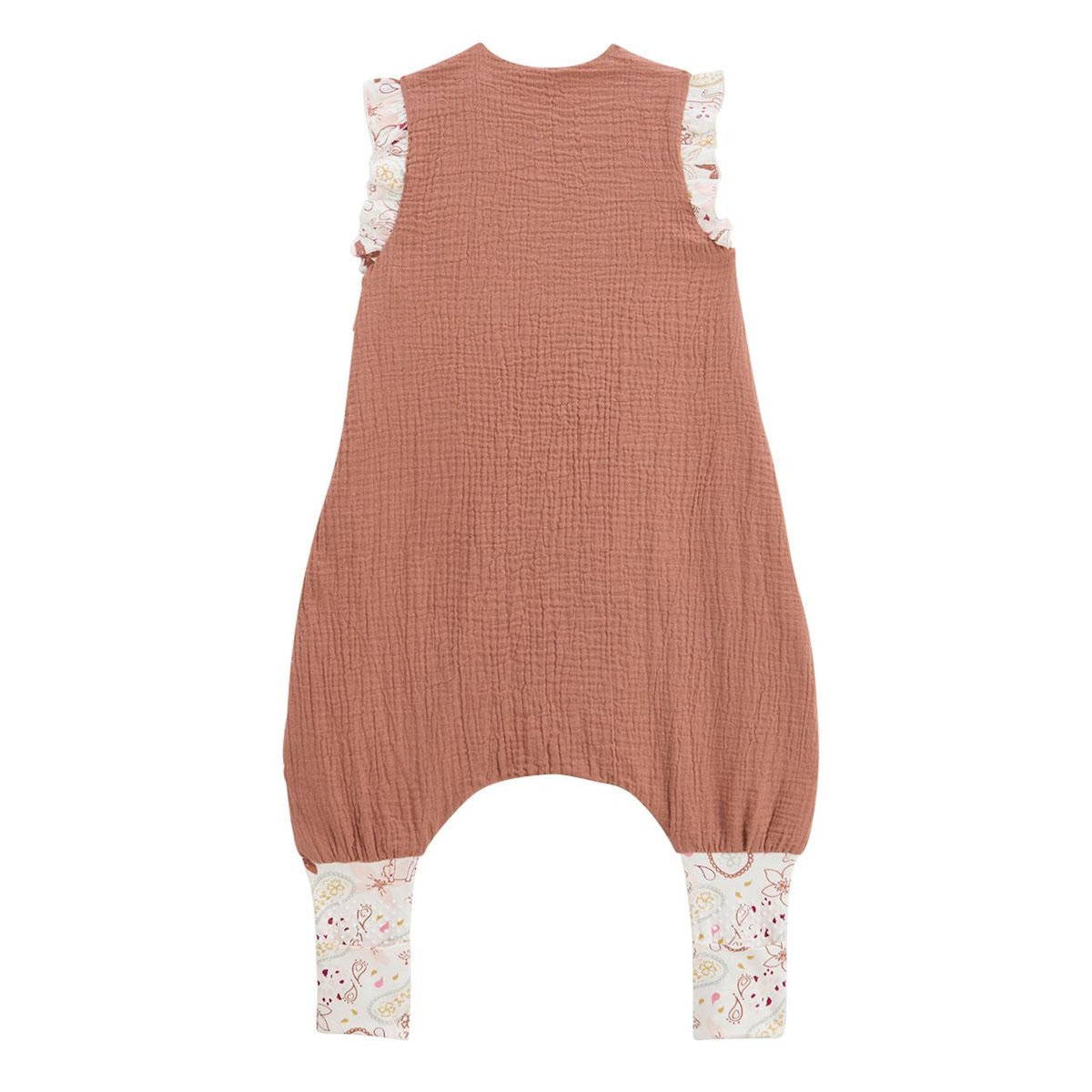 Petit Béguin Turbulette d'été en gaze de coton avec pieds retroussables Arizona