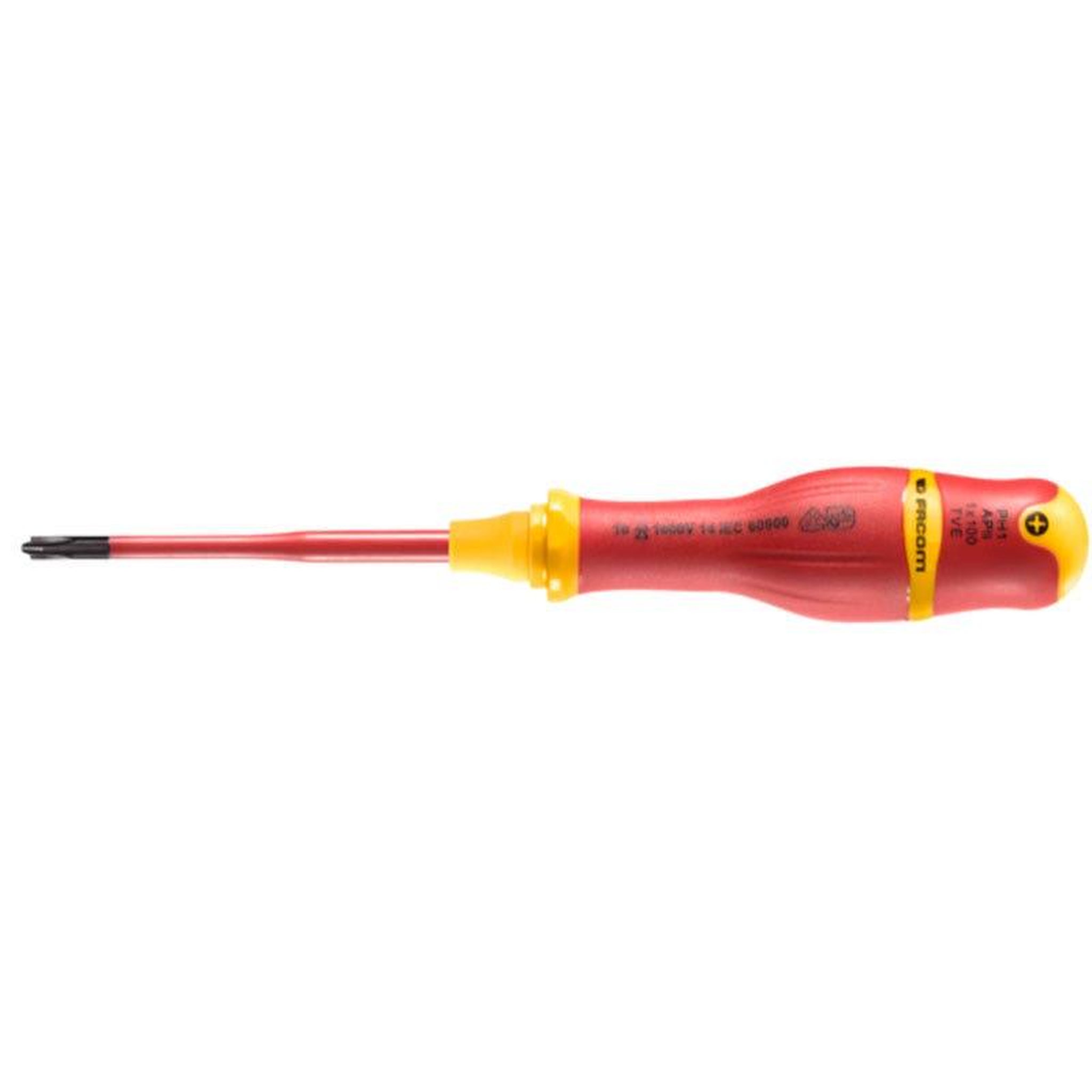 FACOM Tournevis protwist borneo pour vis mixtes plat phillips 1x100