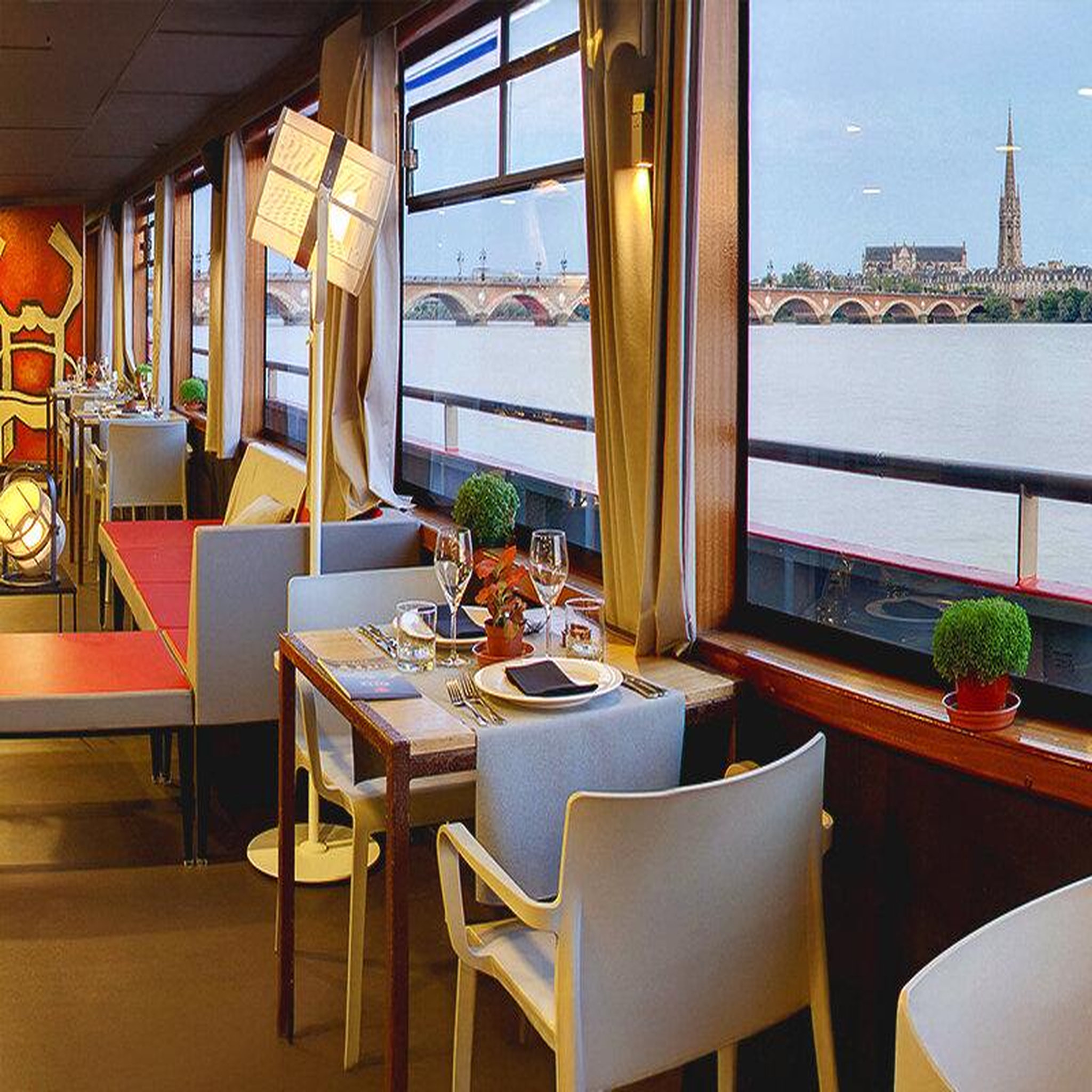 Voir la diapositive 2 : Smartbox Croisière gourmande avec dîner au fil des quais unesco à bordeaux - coffret cadeau sport & aventure