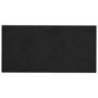 Voir la diapositive 3 : VIDAXL Panneaux muraux 12 pcs Noir 30x15 cm Velours 0,54 m²