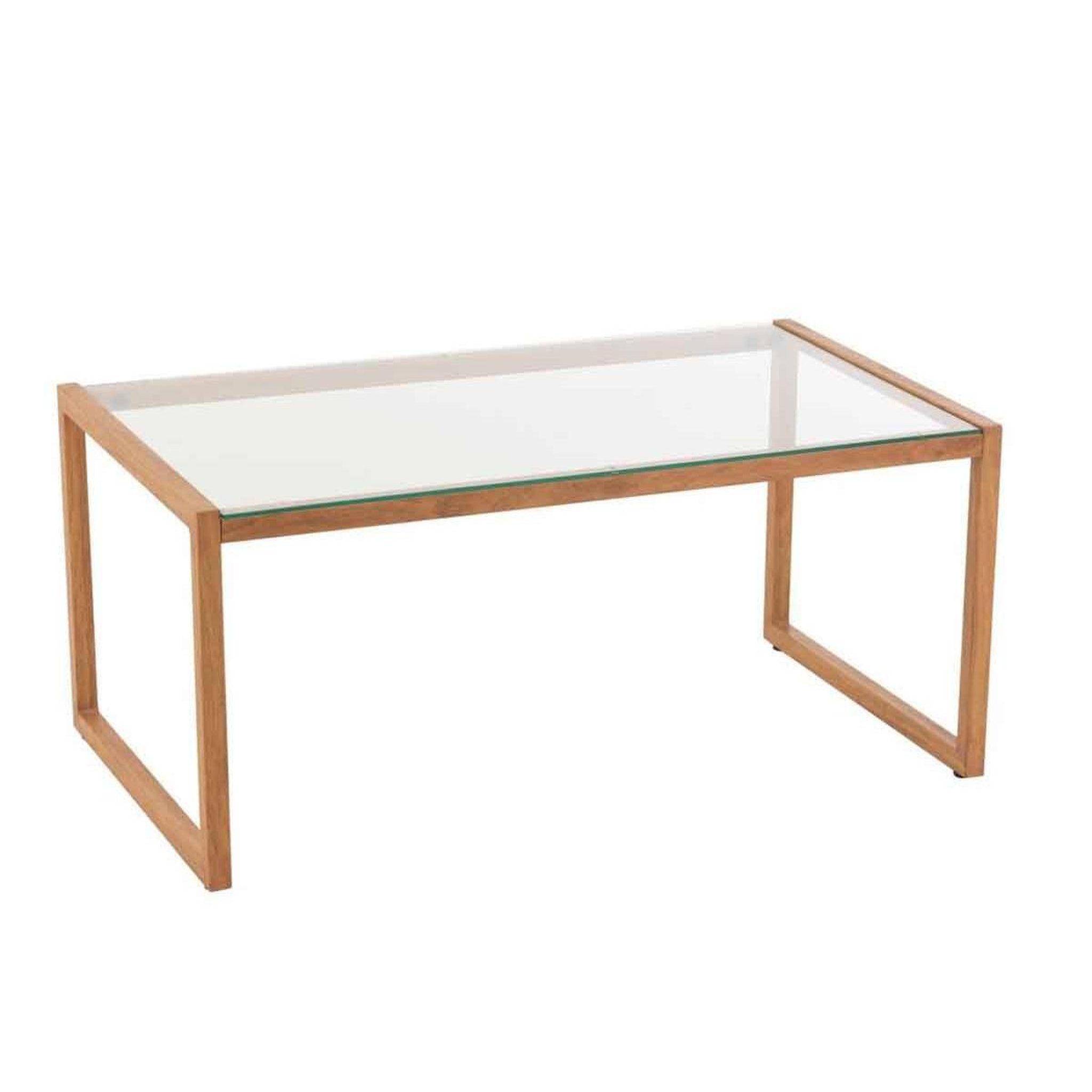 Voir la diapositive 1 : J-LINE Table basse design  fuolas  91cm naturel