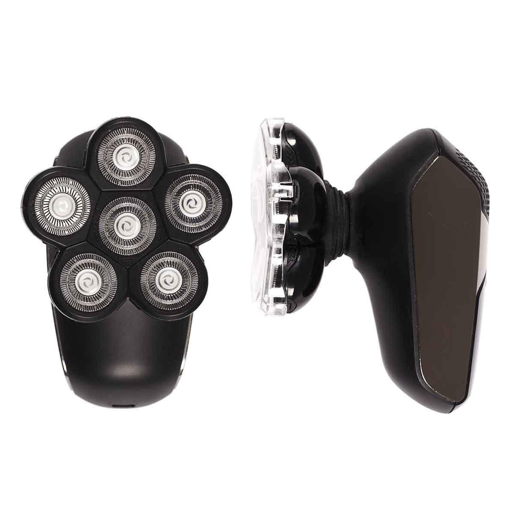 Voir la diapositive 4 : Cosmetic Club Rasoir avec 6 têtes flottantes  usb  10cm noir
