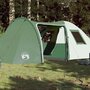 Voir la diapositive 1 : VIDAXL Tente familiale a dome 6 personnes vert impermeable