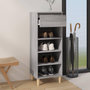 Voir la diapositive 3 : VIDAXL Armoire a chaussures Sonoma gris 40x36x105 cm Bois d'ingenierie
