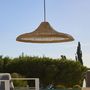 Voir la diapositive 4 : Lumisky Suspension d'extérieur FREYA LARGE Bois Herbe marine D70 cm
