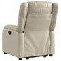 Voir la diapositive 5 : VIDAXL Fauteuil inclinable de massage electrique creme similicuir