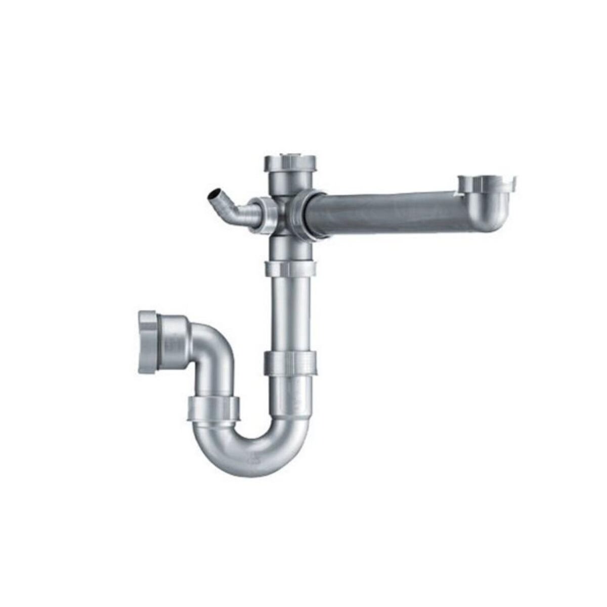 franke Tubulure 1 cuve avec siphon et prise lave-vaisselle - 112.0517.969