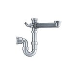 franke Tubulure 1 cuve avec siphon et prise lave-vaisselle - 112.0517.969