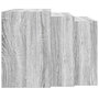 Voir la diapositive 5 : VIDAXL Tables gigognes 3 pcs sonoma gris bois d'ingenierie