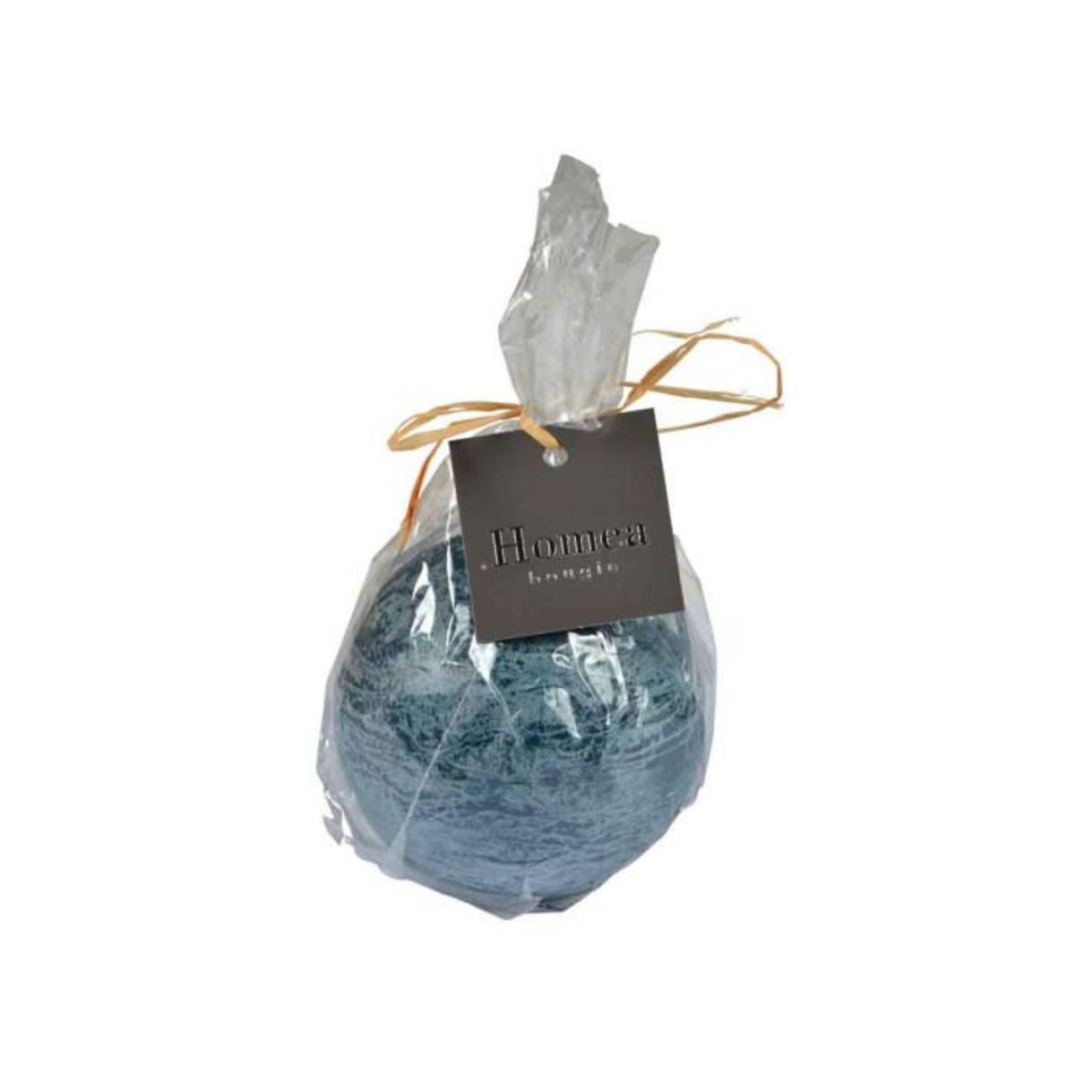 Paris Prix Bougie Boule Déco  Rustique  7cm Bleu Paon