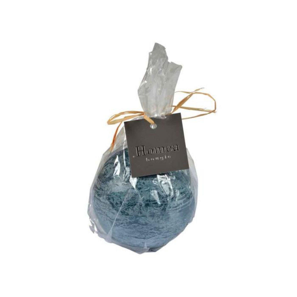 Paris Prix Bougie Boule Déco  Rustique  7cm Bleu Paon