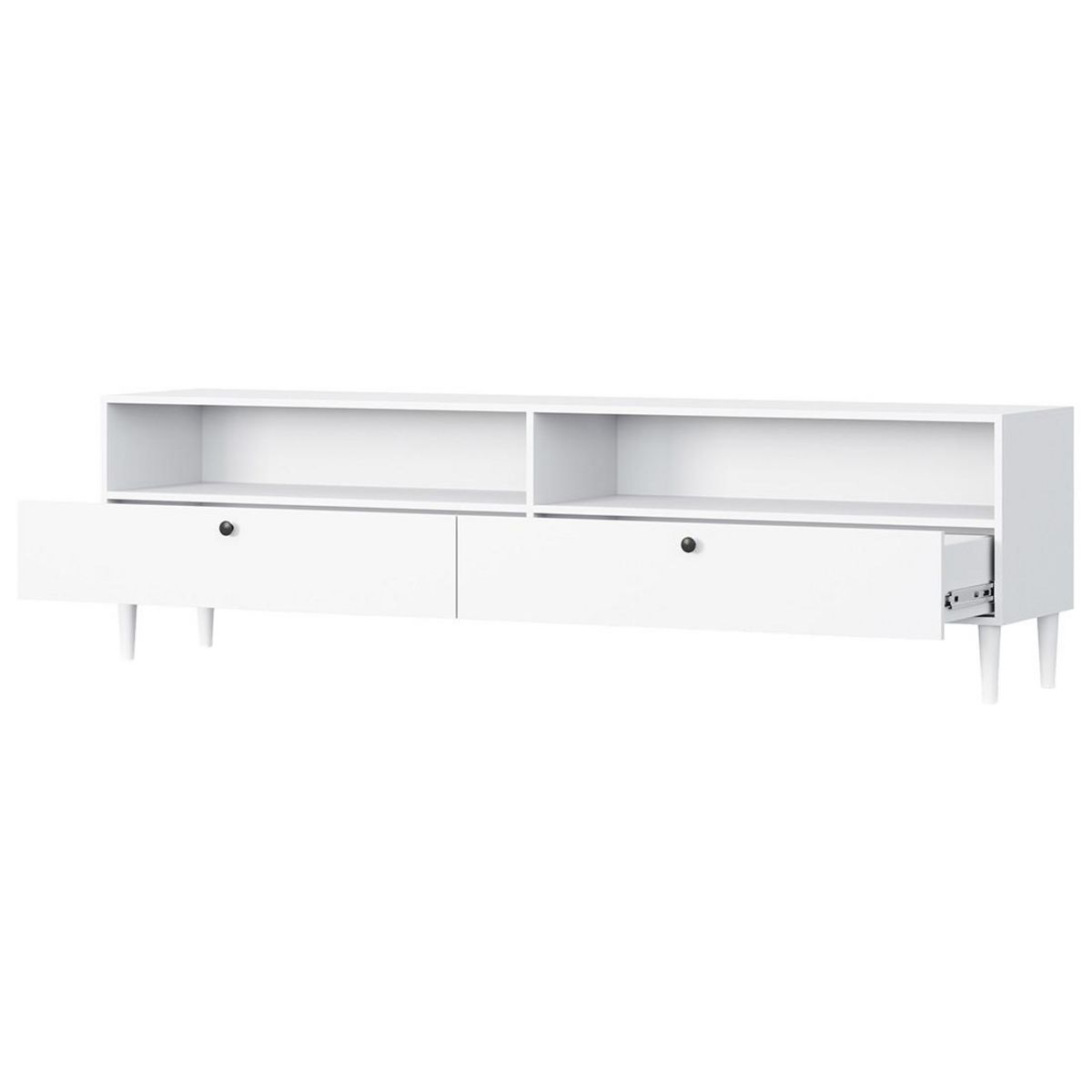 BEST MOBILIER Cleo - lit coffre avec led - 160x200 cm - sommier inclus - en velours