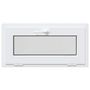 Voir la diapositive 5 : VIDAXL Fenetre de sous-sol RISOR 80x40 cm inclinable 2 vitrages blanc