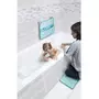VULLI Confort de bain Sophie la Girafe : support pour genoux et filet de rangement