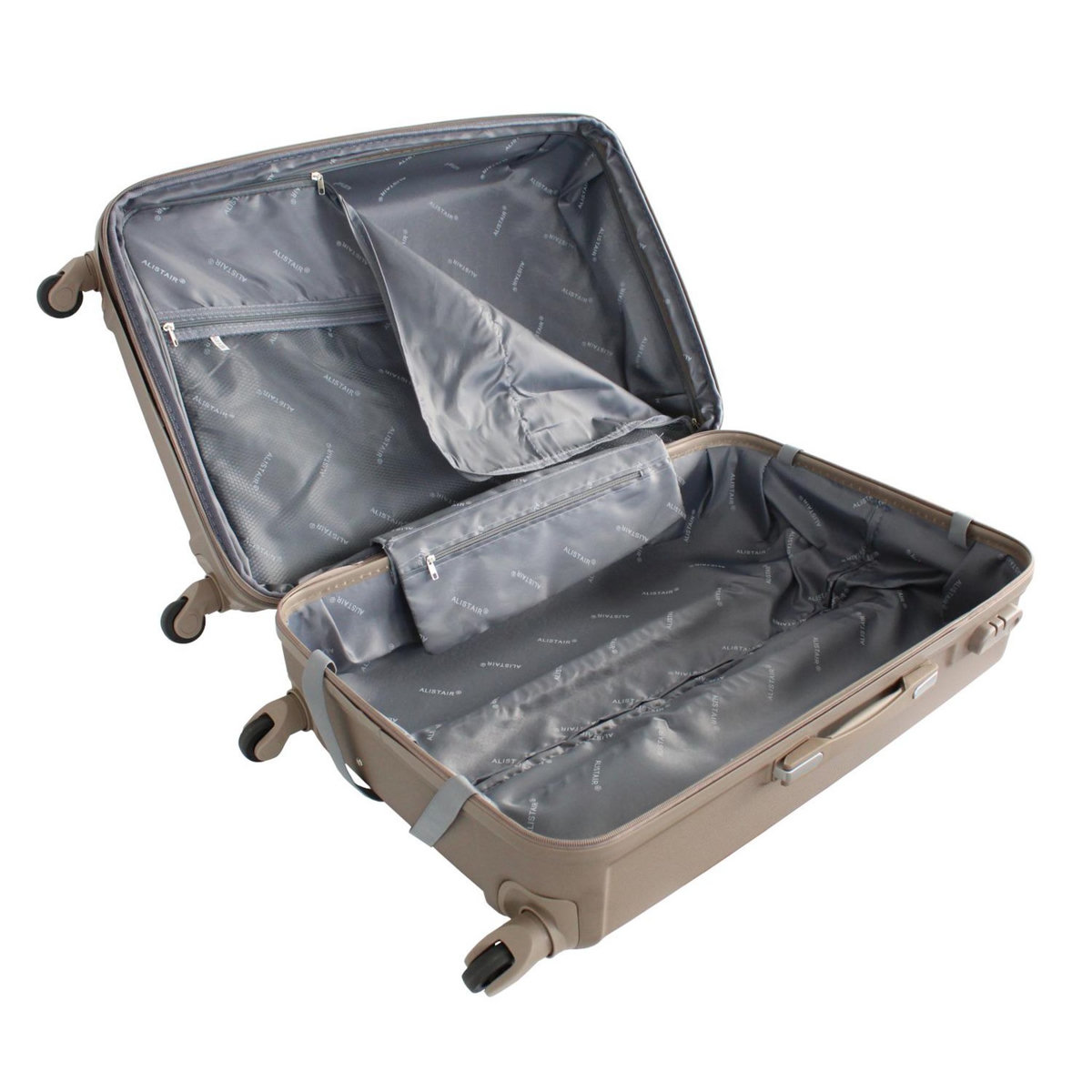 Alistair Valise grande taille Alistair - Collection Iron - 4 roues - ABS ultra résistant