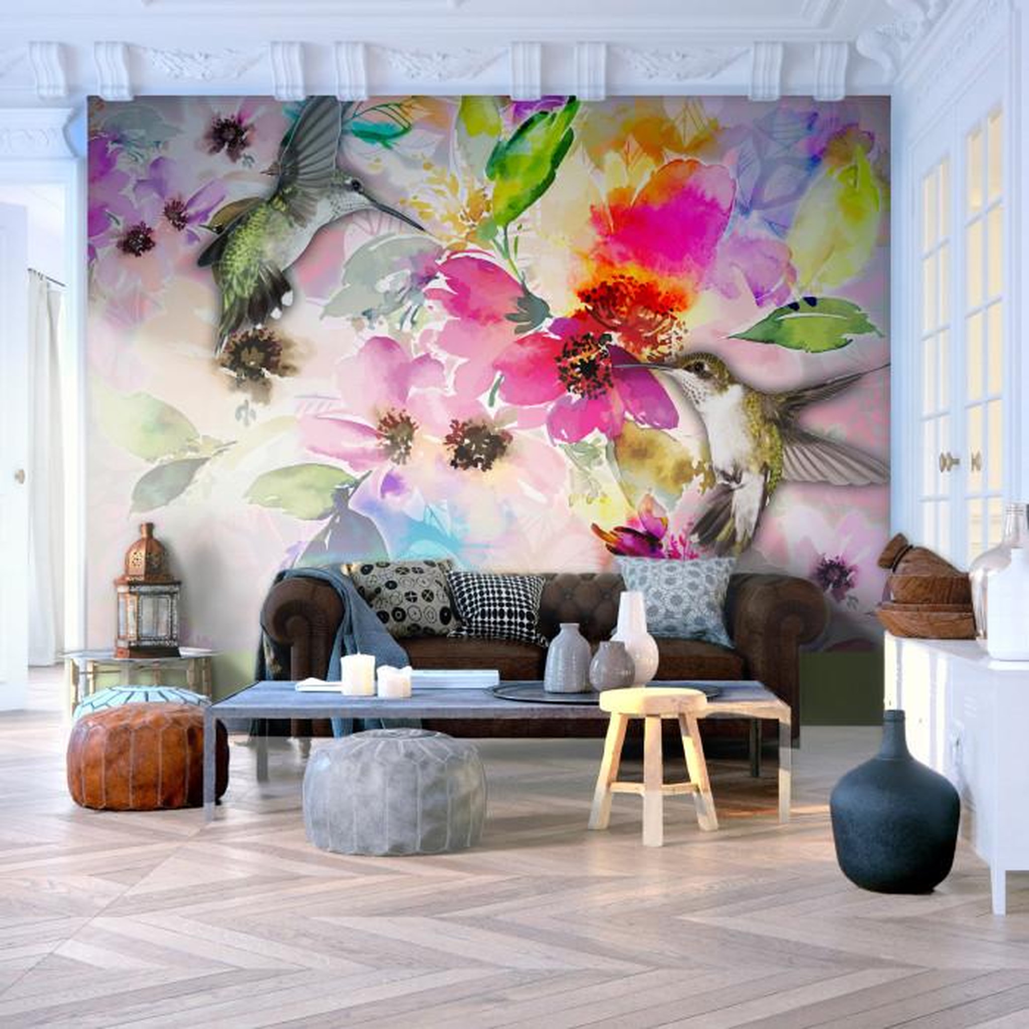 Paris Prix Papier Peint  Colours of Nature. Coloris disponibles : Multicolore