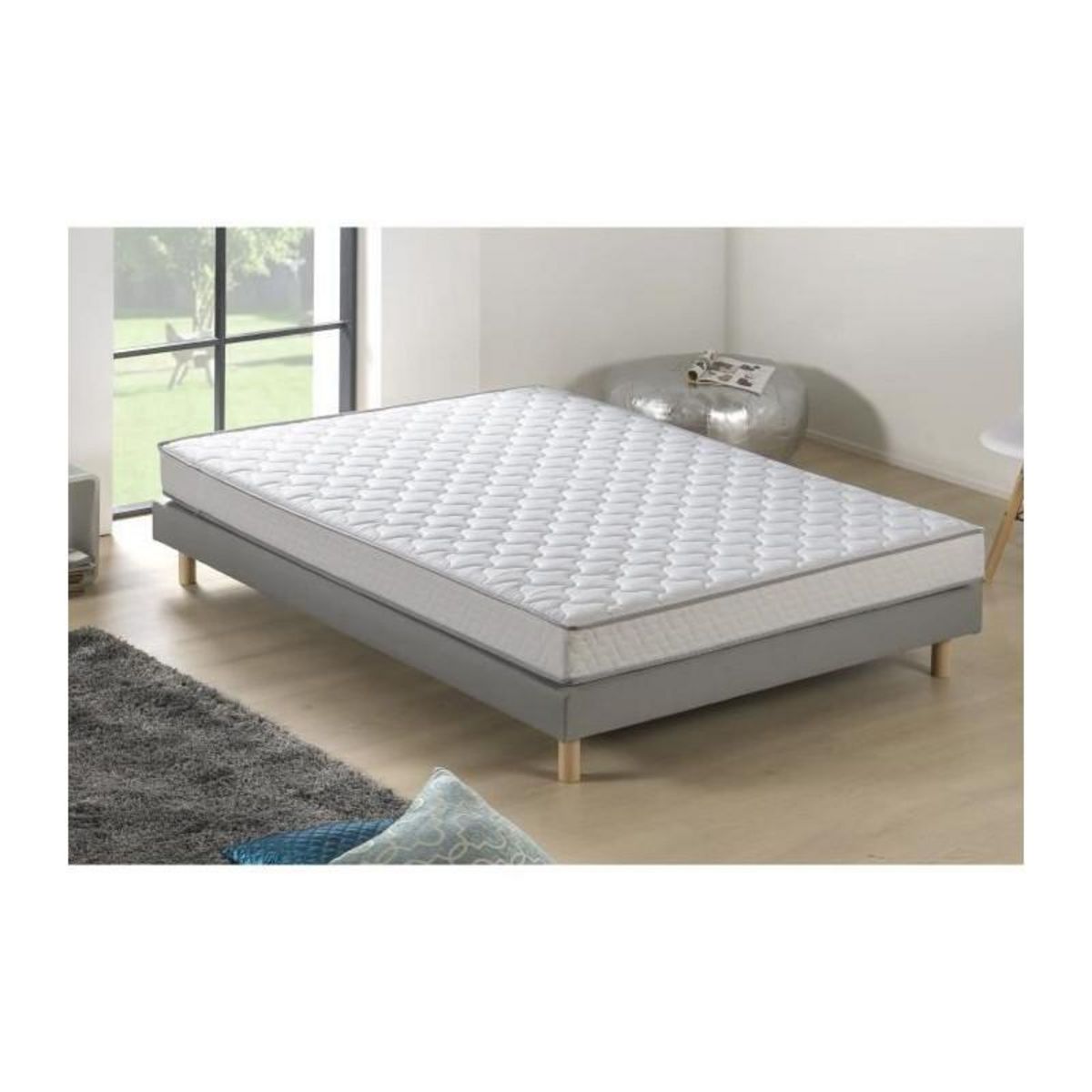 DEKO DREAM Matelas 140x190cm - Mousse - Ferme - DEKO DREAM Hahtuva