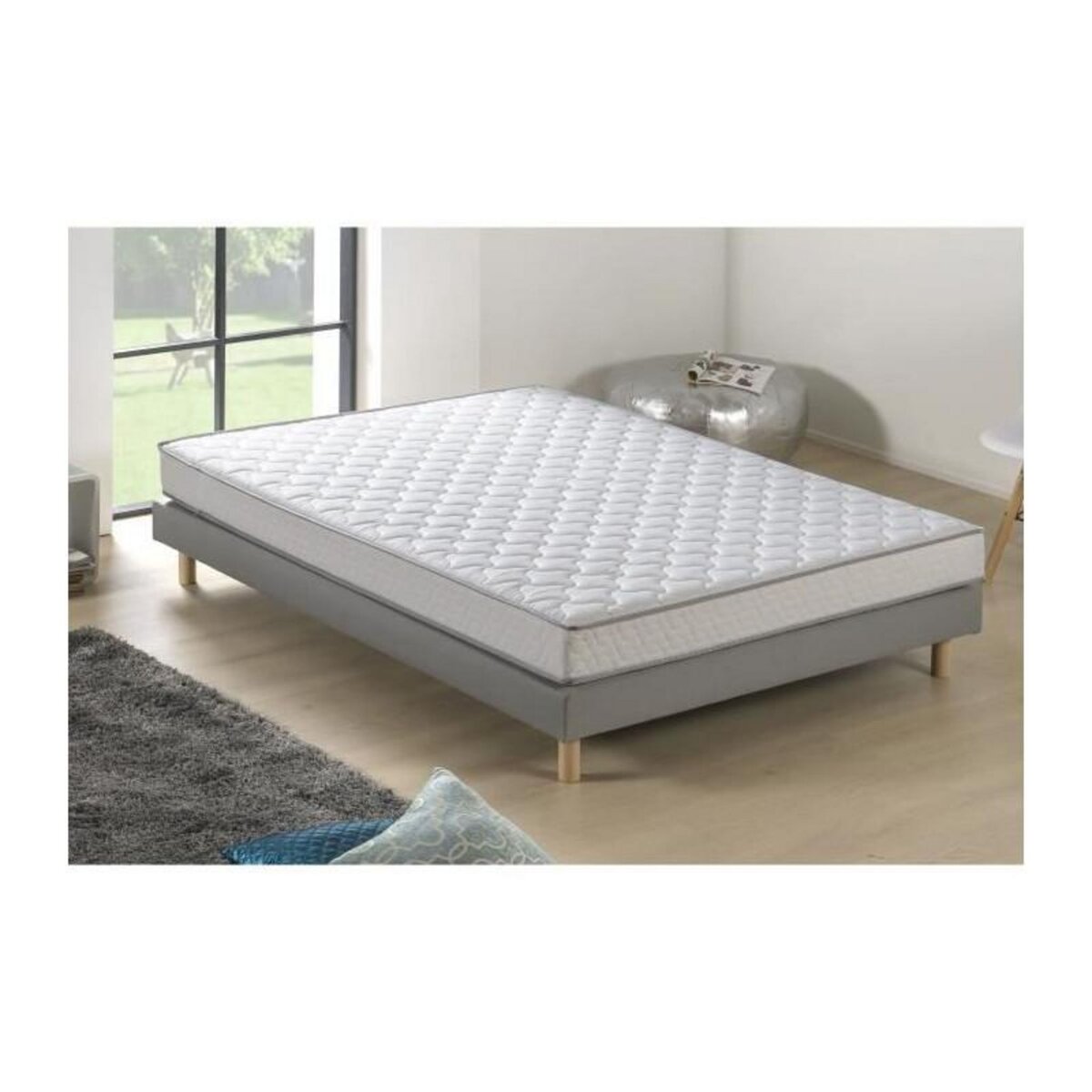 DEKO DREAM Matelas 140x190cm - Mousse - Ferme - DEKO DREAM Hahtuva