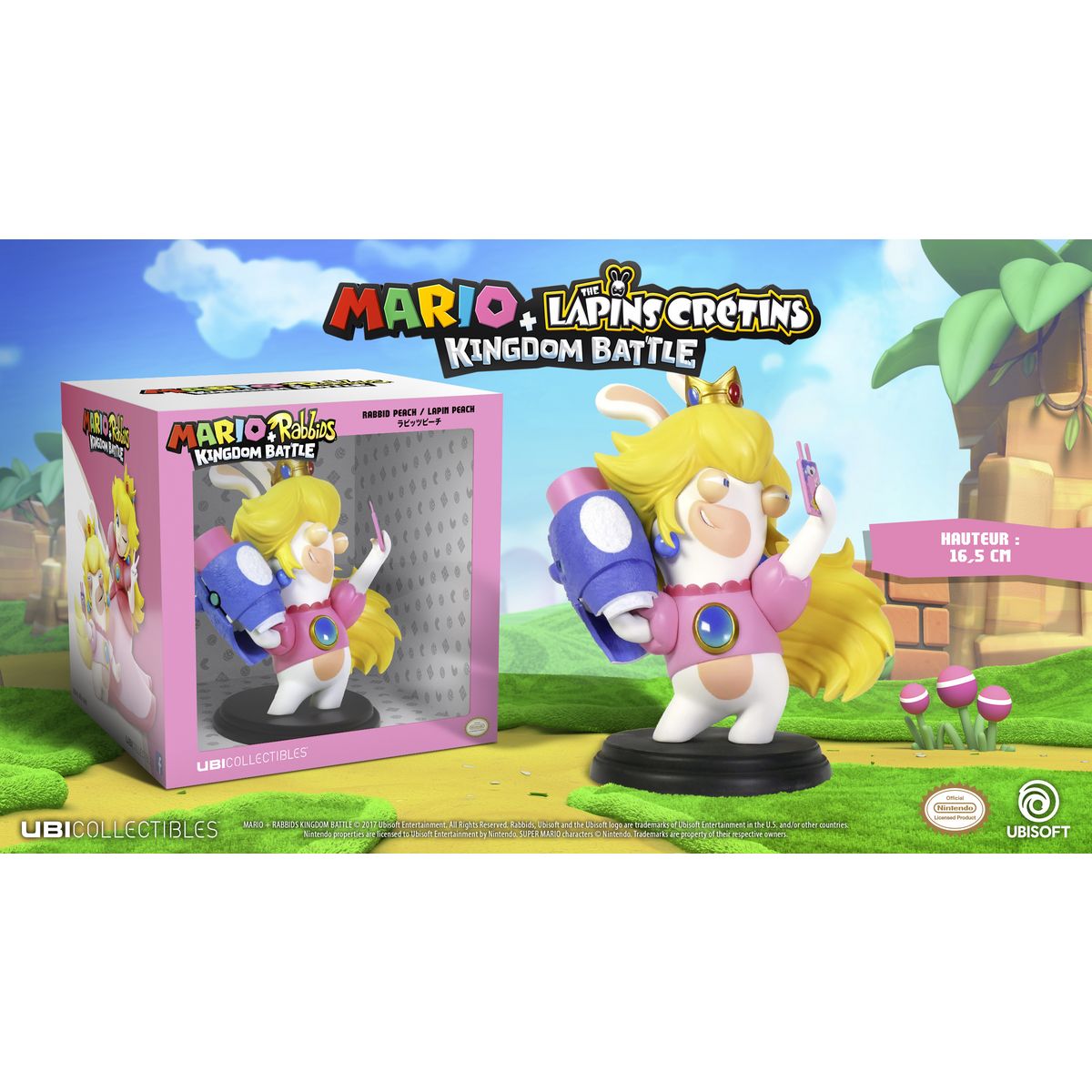 Figurine Peach Lapin Crétin 16.5 cm