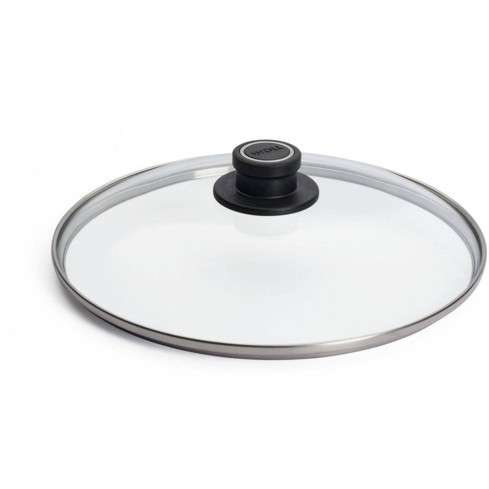 Voir la diapositive 2 : WOLL Couvercle universel en verre de sécuirté 28cm