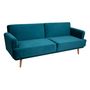 Voir la diapositive 4 : ATMOSPHERA Canapé convertible lit Jack - 3 Places - Bleu canard