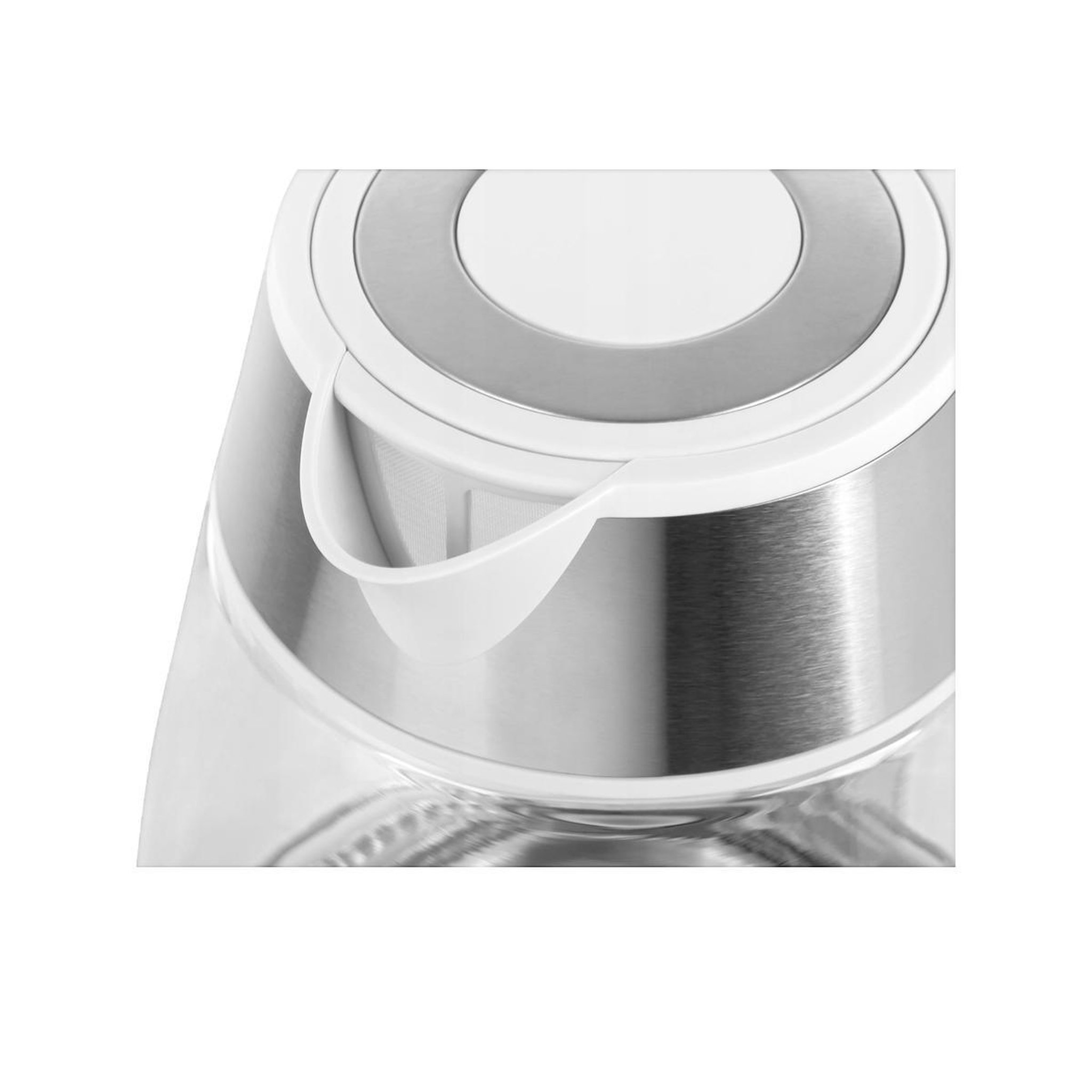 Voir la diapositive 2 : Tesa Bouilloire électrique Teesa TSA1512W 2200 W 1,7 litre blanc