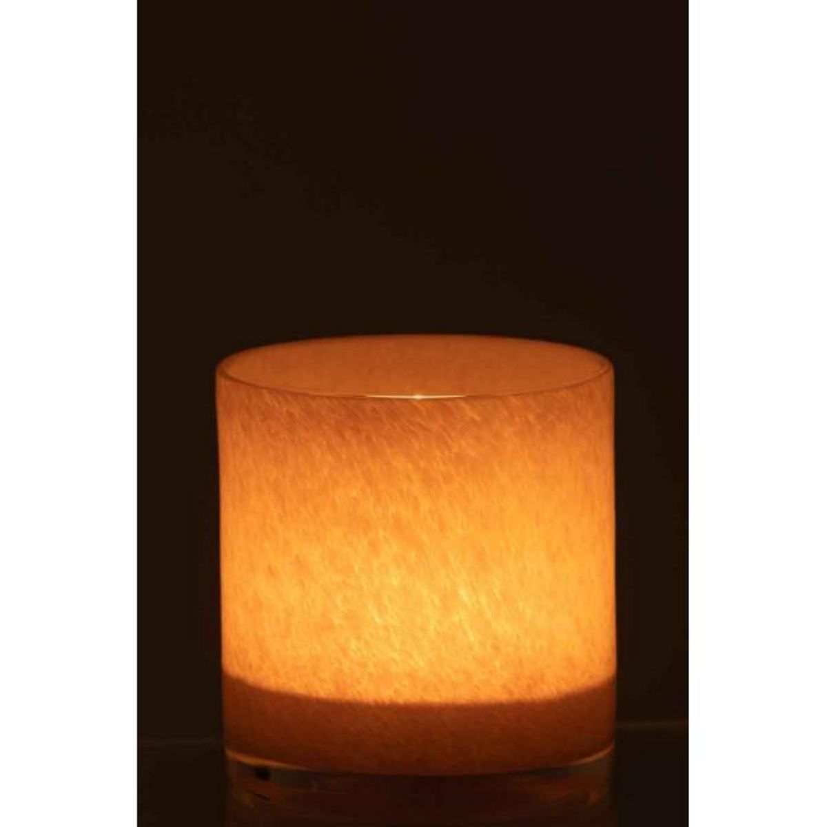 Paris Prix Photophore Design en Verre  Jade  12cm Rose