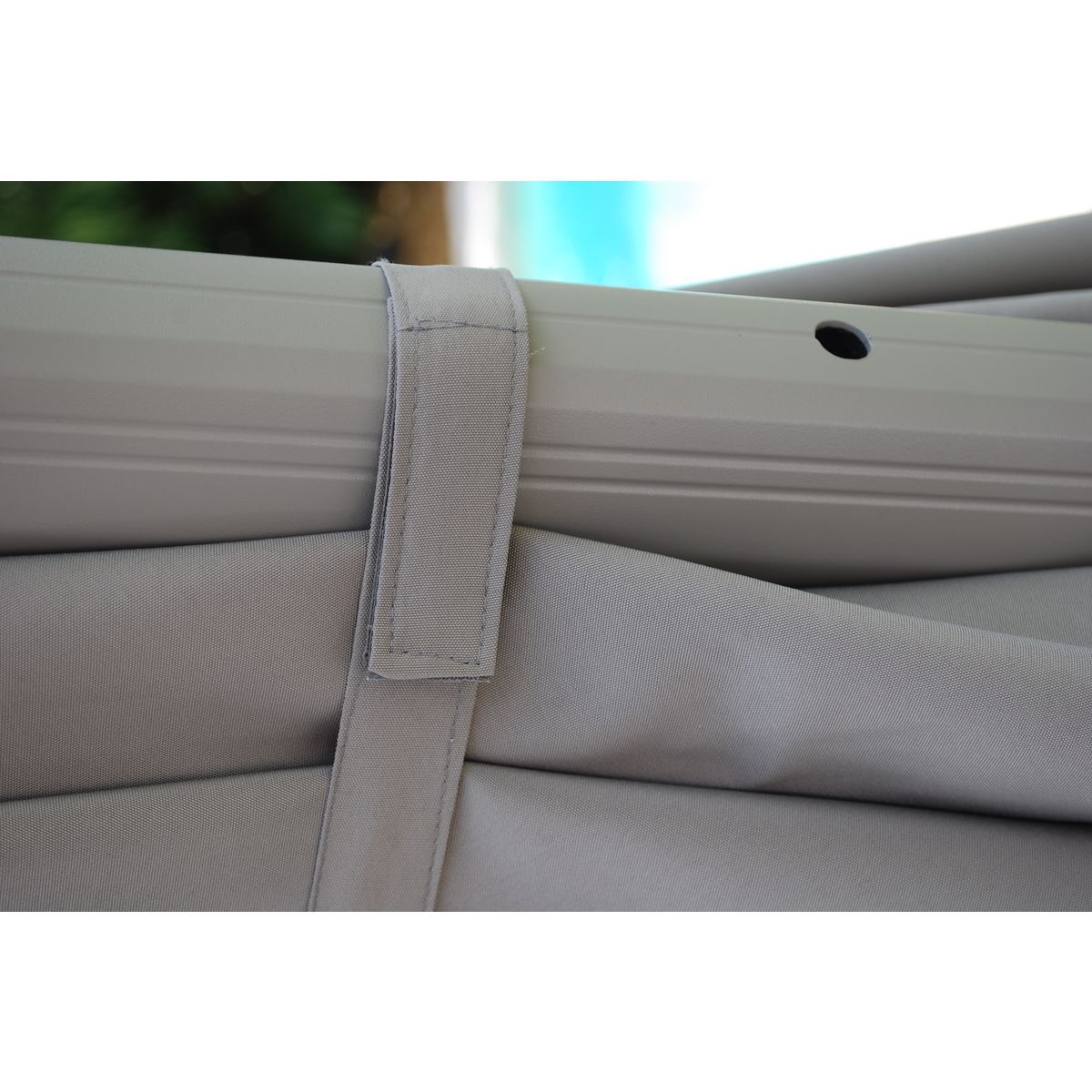 Parasol déporté VARIO aluminium excentré 3x3m