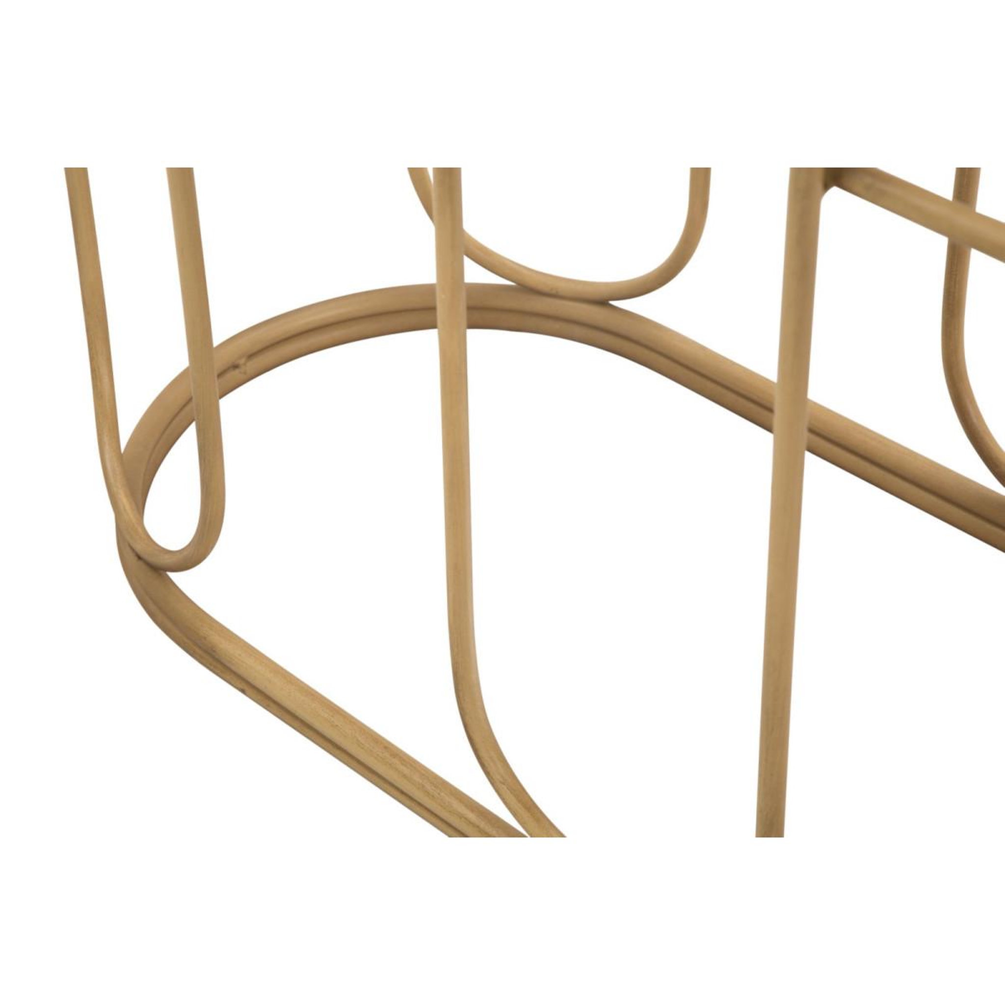 Voir la diapositive 6 : Paris Prix Console design en rotin  samui  110cm naturel