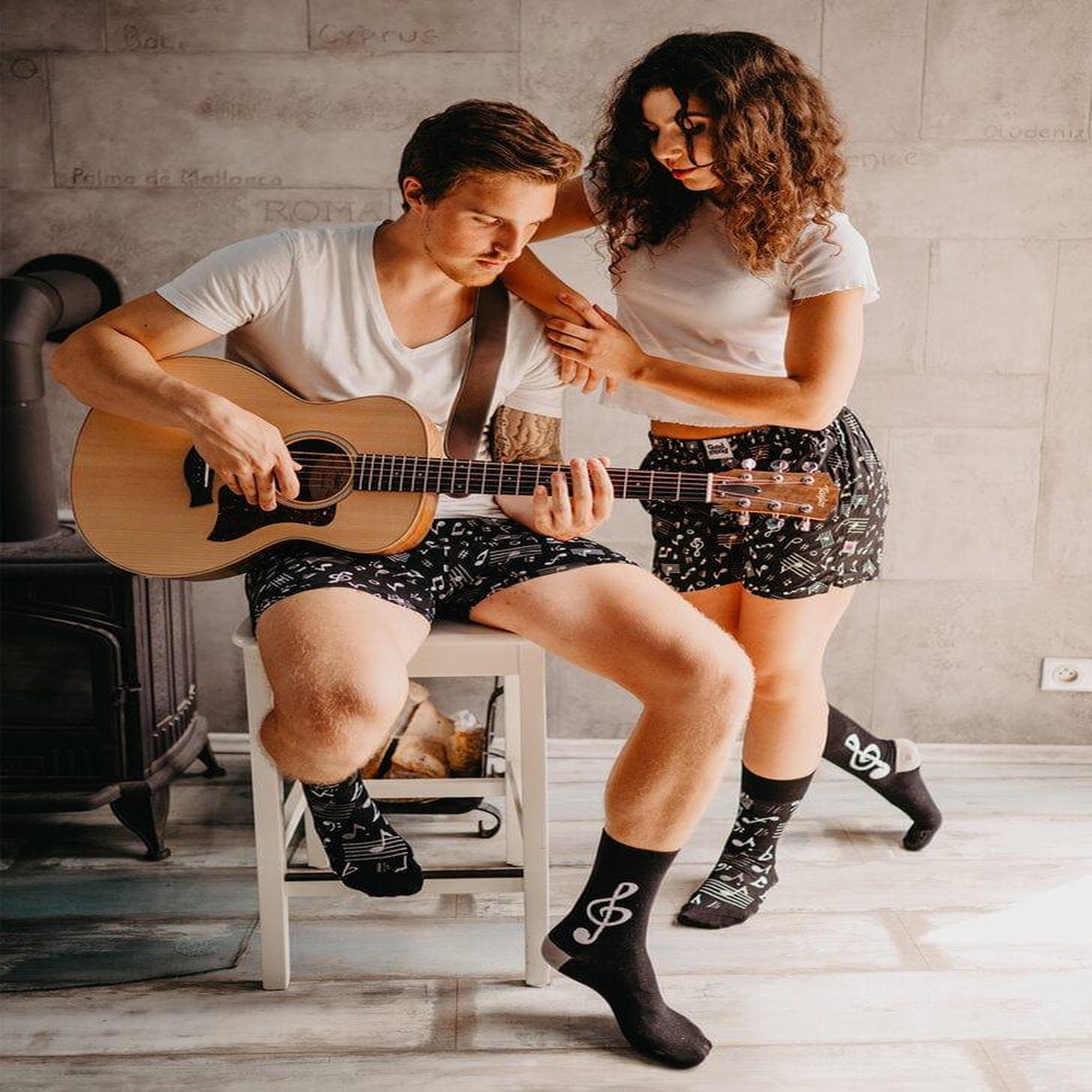 Voir la diapositive 6 : DEDOLES Chaussettes dedoles musique