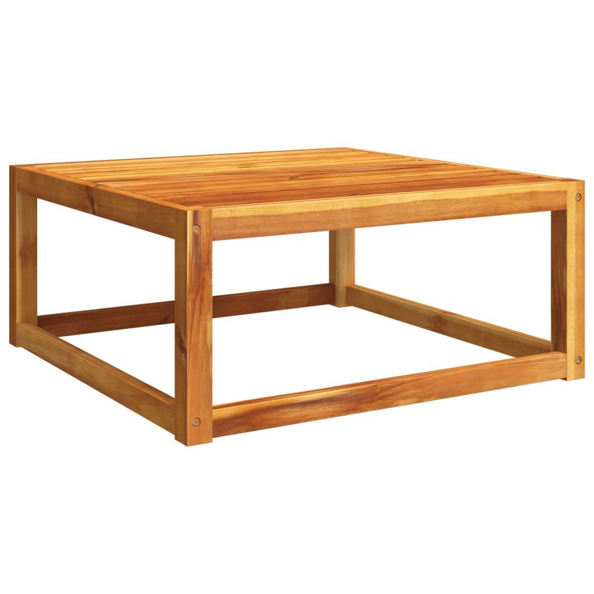 Voir la diapositive 5 : VIDAXL Salon de jardin avec coussins 4 pcs bois d'acacia massif