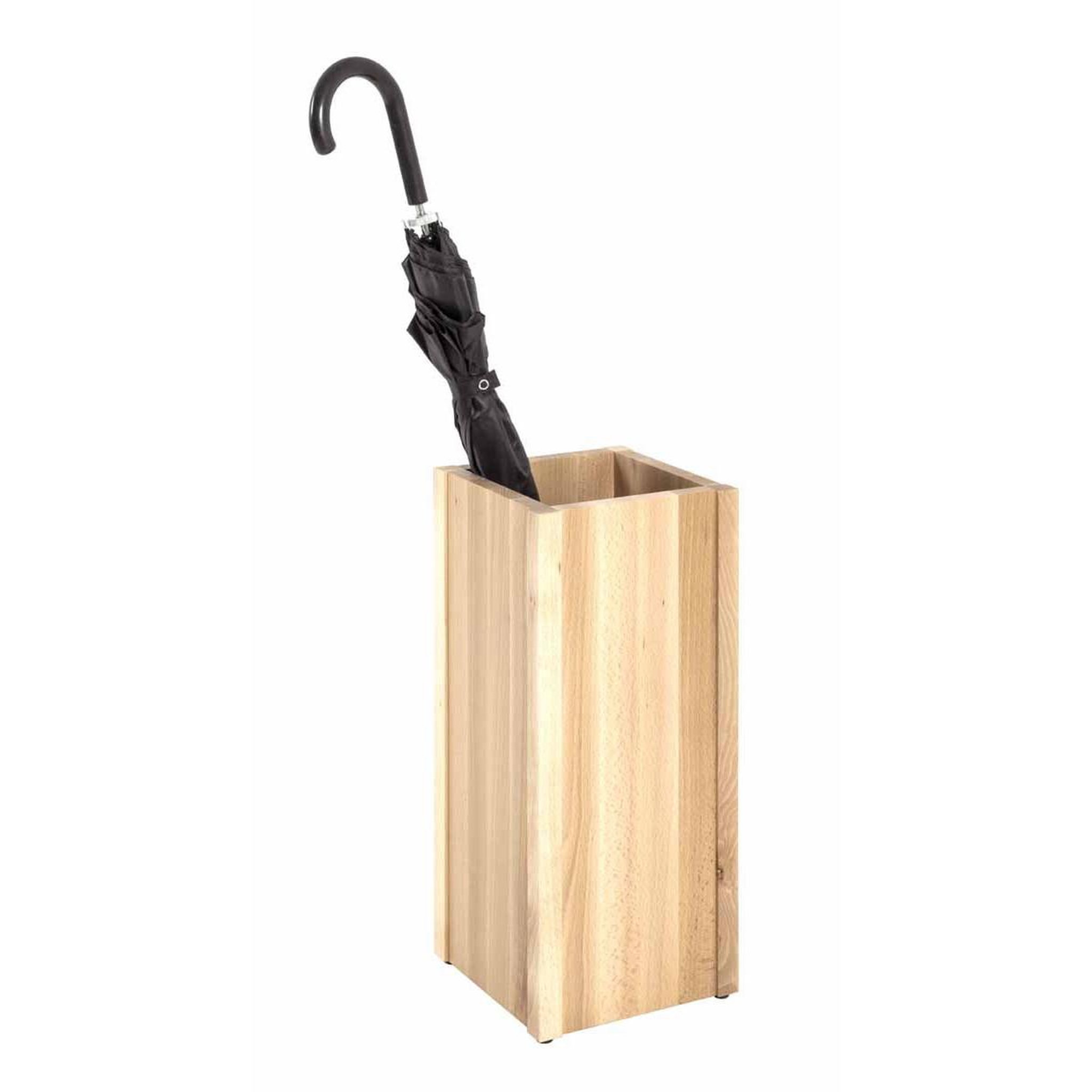 Paris Prix Porte-parapluie en bois  hêtre  45cm naturel