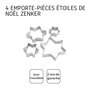Voir la diapositive 4 : ZENKER Lot de 4 emporte-pièces de Noël en forme d'étoiles Zenker Emporte-pièces