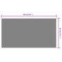 Voir la diapositive 6 : VIDAXL Tapis d'exterieur marron et blanc 80x150 cm design reversible