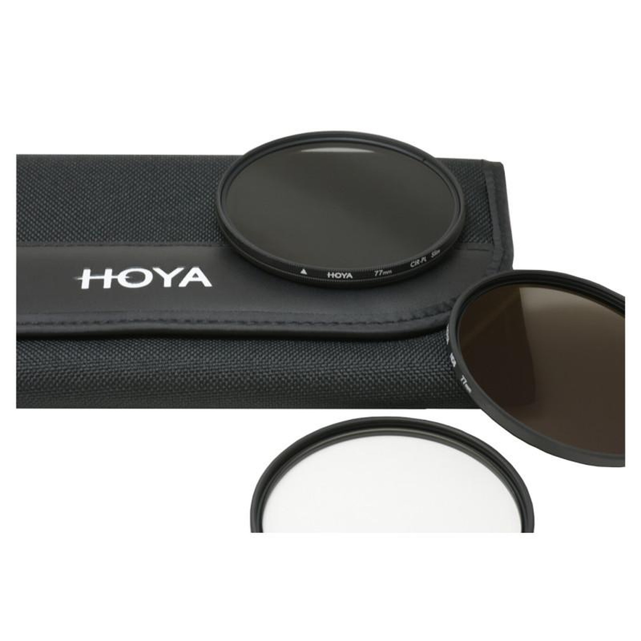 Voir la diapositive 3 : Hoya Filtre d objectif bague Hoya Jeu de Filtres DFK46 II (UV,PLC,ND) D46 mm
