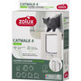 Voir la diapositive 3 : Zolux Chatiere 4 positions avec tunnel - ZOLUX - L20 x H25 cm - Pour porte bois, PVC, métal - Catwalk - Blanc