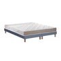 Voir la diapositive 5 : IDLITERIE Ensemble matelas 100% latex 3 zones PURE avec sommier - confort français