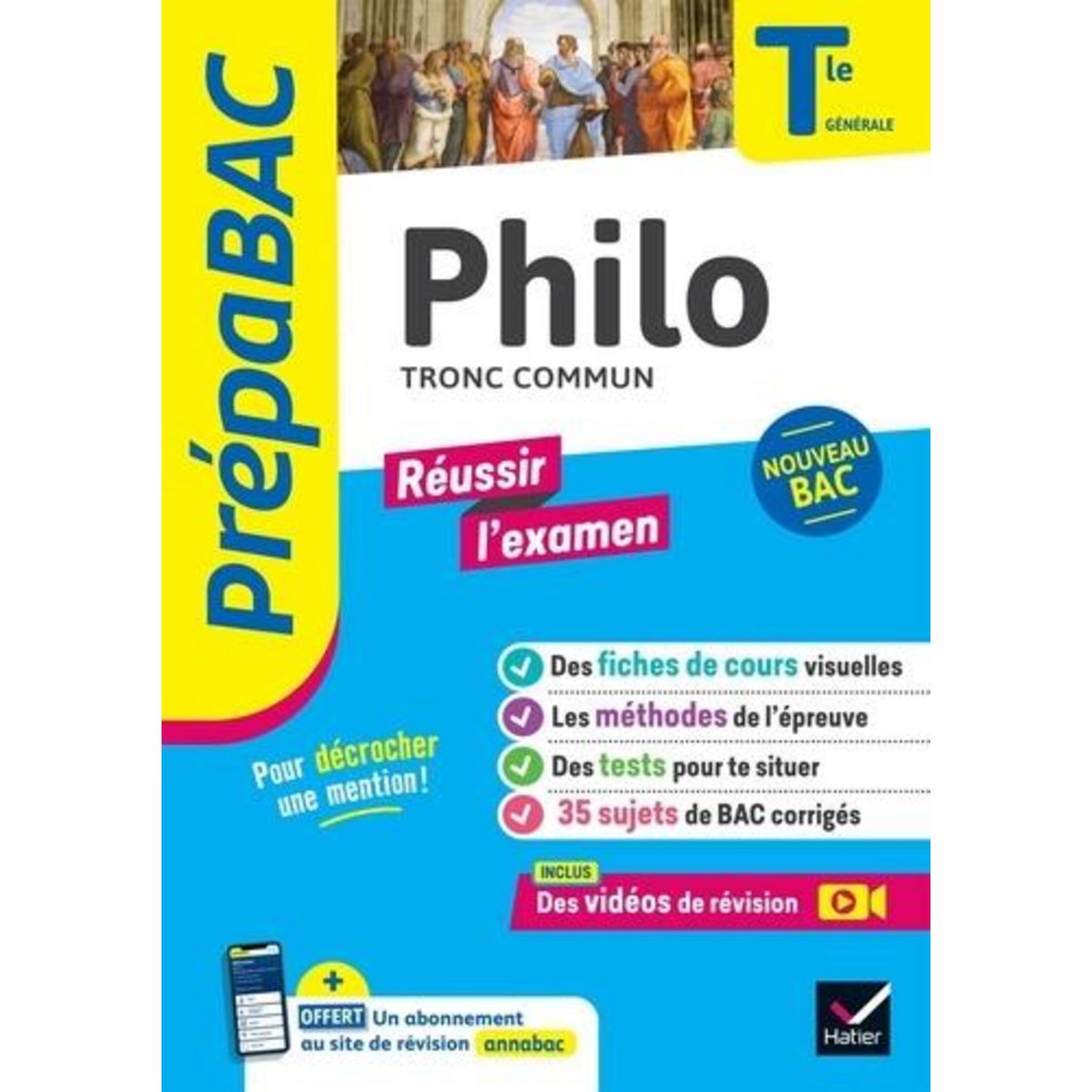 PHILO TRONC COMMUN TLE GENERALE. EDITION 2024, Brousmiche Johnny