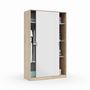 Voir la diapositive 1 : Armoire 2 Portes Coulissantes L120 x H 200 cm BOGUS