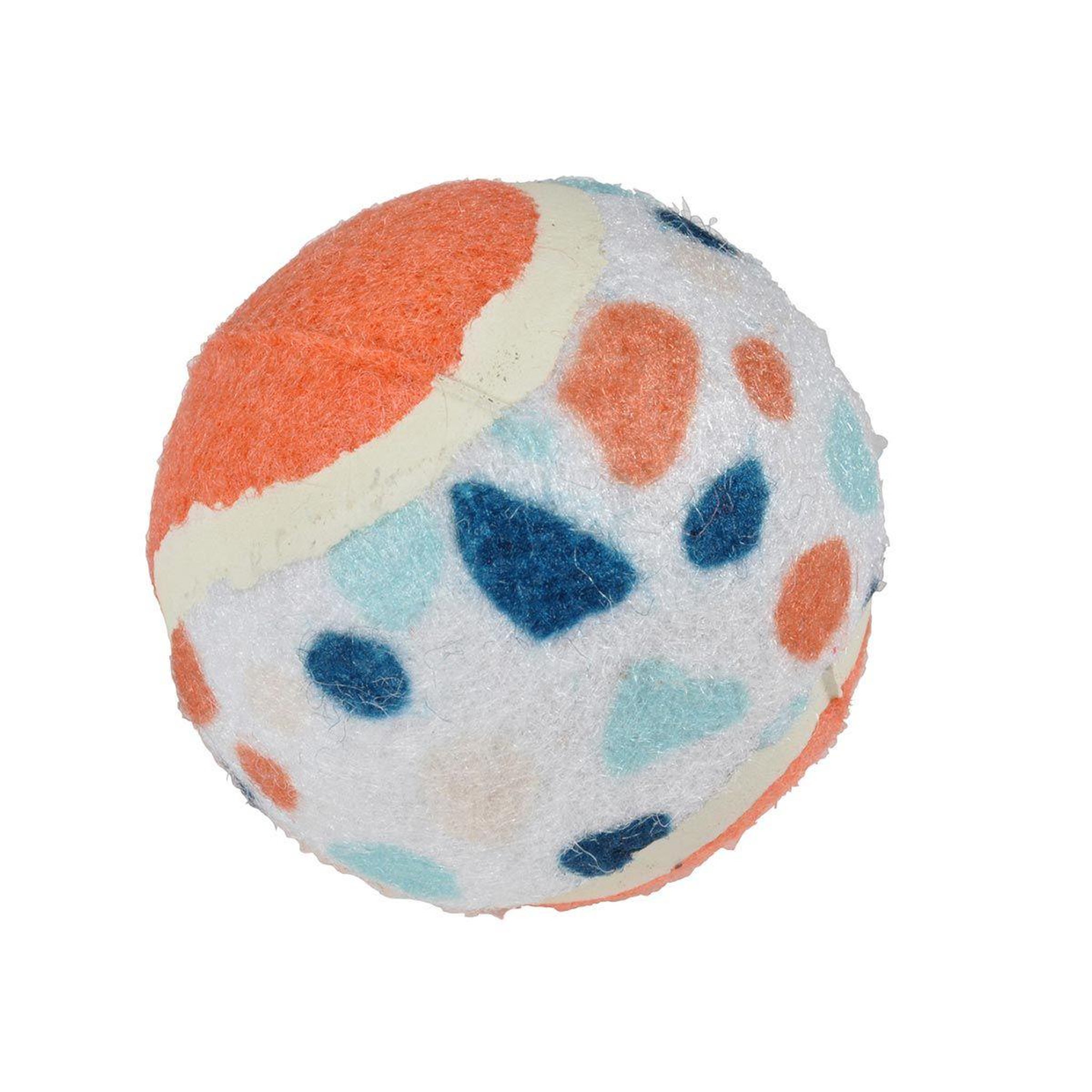 Voir la diapositive 2 : HOMEA Lot de 2 balles de tennis  terrazzo  5cm multicolore