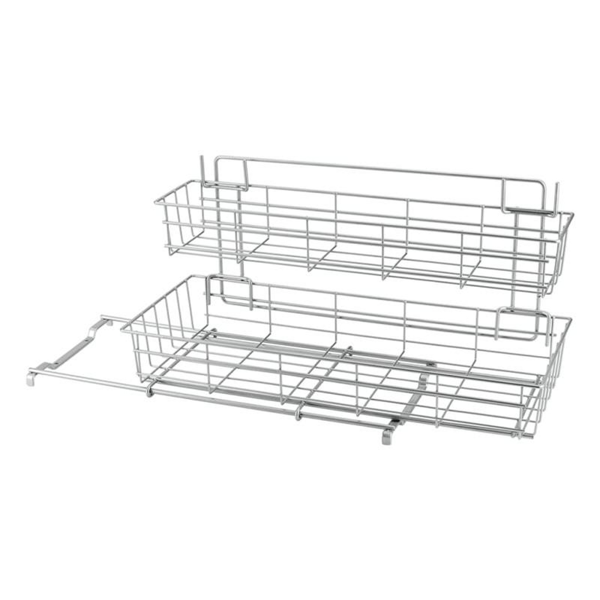 Voir la diapositive 2 : Metaltex Metaltex Organisateur d évier à 2 niveaux Limpio