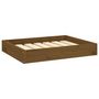 Voir la diapositive 2 : VIDAXL Lit pour chien Marron miel 61,5x49x9 cm Bois de pin solide