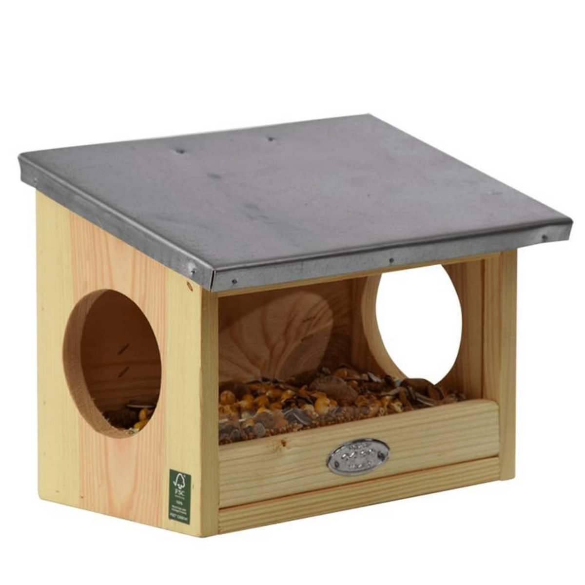ESSCHERT DESIGN Esschert Design Mangeoire a ecureuils 25,3x17,6x18,7 cm