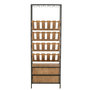 Voir la diapositive 5 : Paris Prix Meuble de Bar 20 Bouteilles  Wine  169cm Naturel