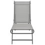 Voir la diapositive 5 : VIDAXL Chaises longues lot de 2 Textilene et acier