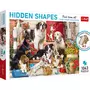 Trefl Puzzle 1043 pièces : Hidden Shapes : Amusement de Chien